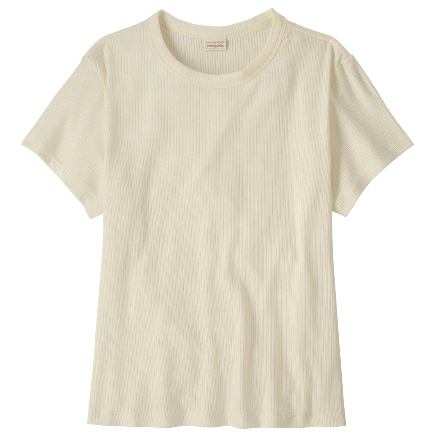 Дамска тениска Patagonia Women's Rib Knit Top T-shirt - White