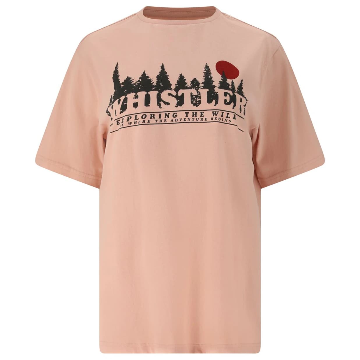 Дамска тениска Whistler Women's Cashew S/S T-Shirt - Rose Dust