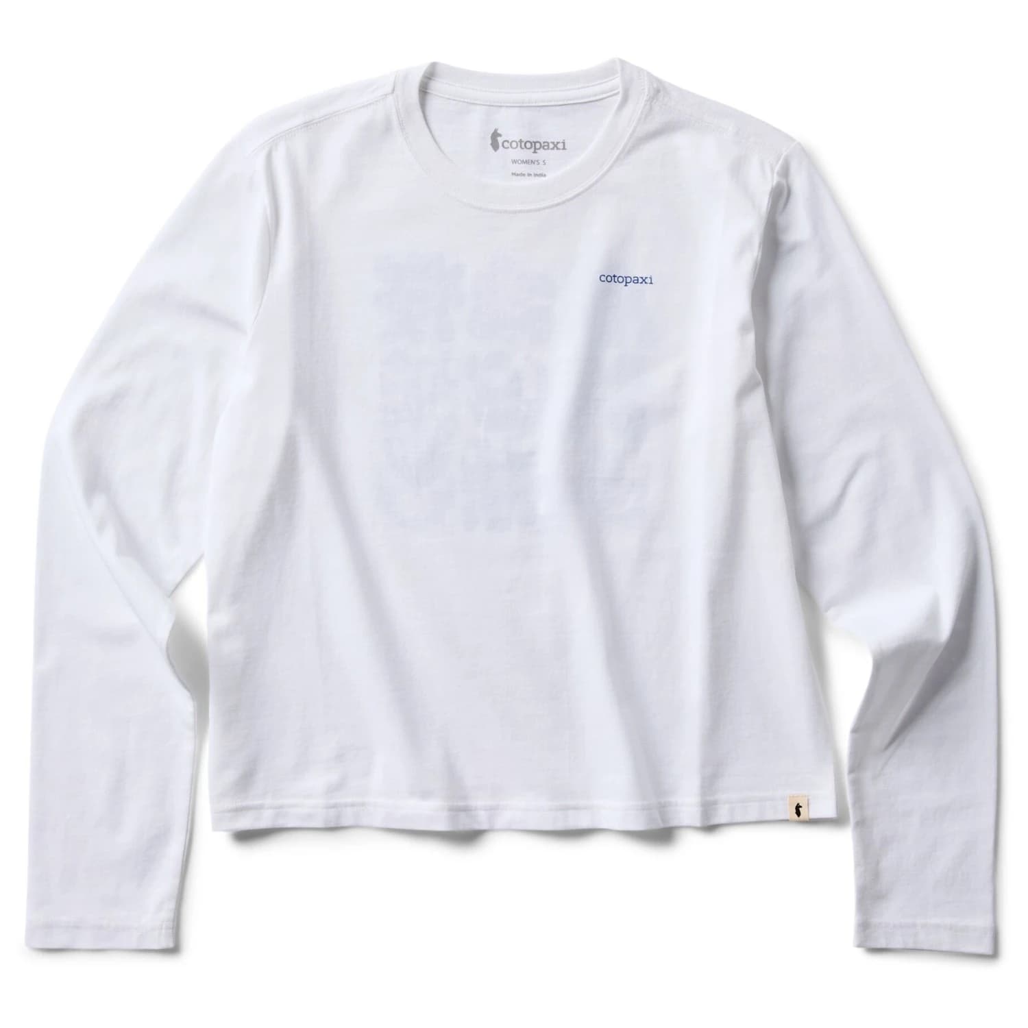 Дамска блуза с дълъг ръкав Cotopaxi Women's Flower Patch Long-Sleeve T-Shirt Longsleeve - White
