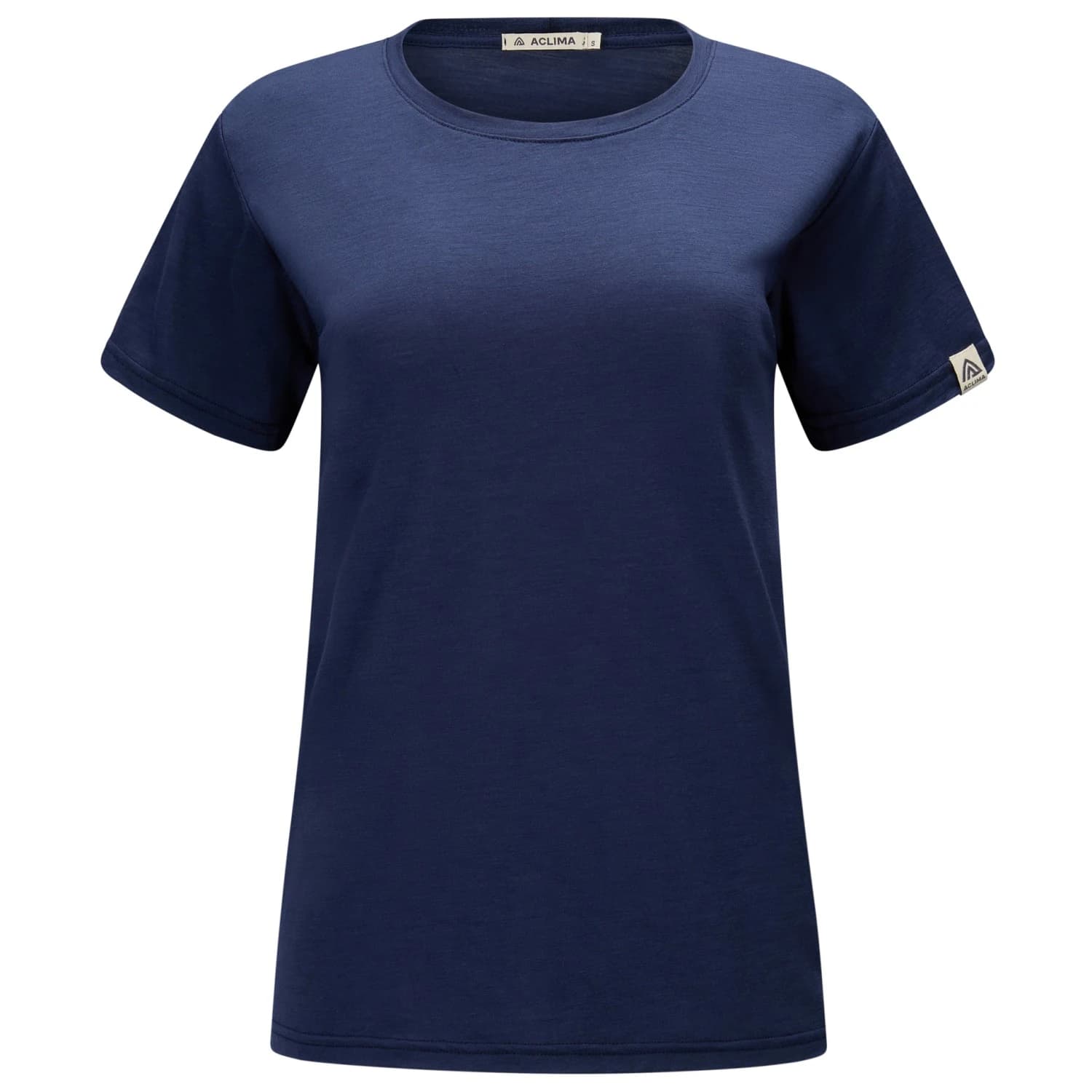 Дамска мериносова блуза Aclima Women's Lightwool Classic Tee Merino shirt - Navy Blazer