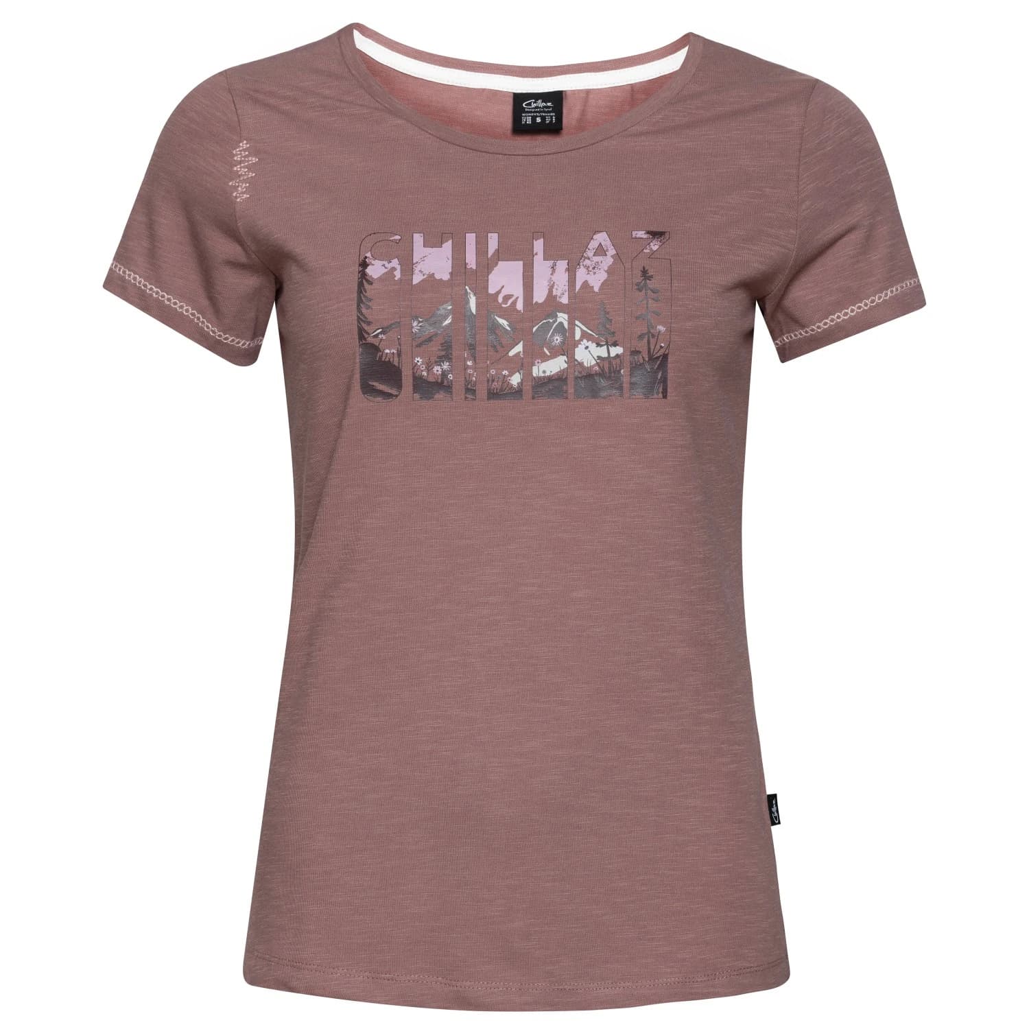 Дамска тениска Chillaz Women's Gandia Nature Flow T-shirt - Wine