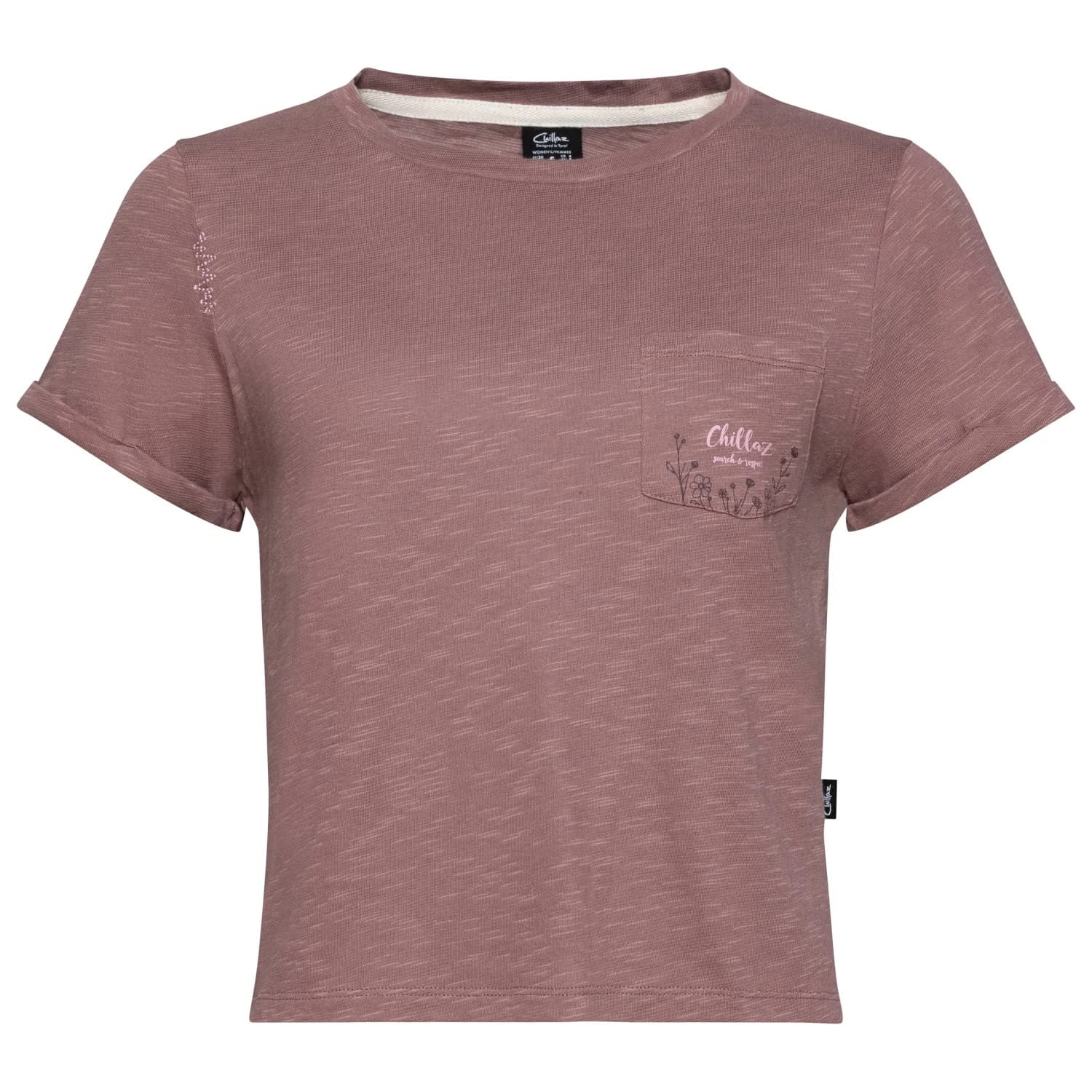Дамска тениска Chillaz Women's Grosetto Search & Respect T-shirt - Wine