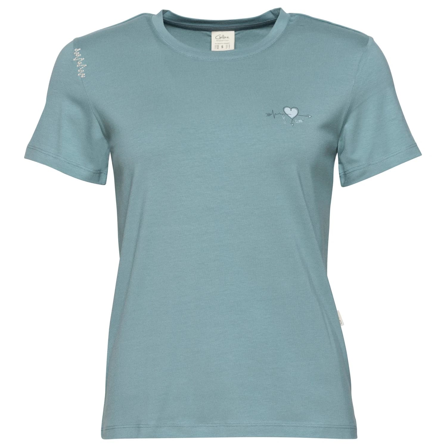 Дамска тениска Chillaz Women's Iseo Heartbeat To Climb T-shirt - Arctic
