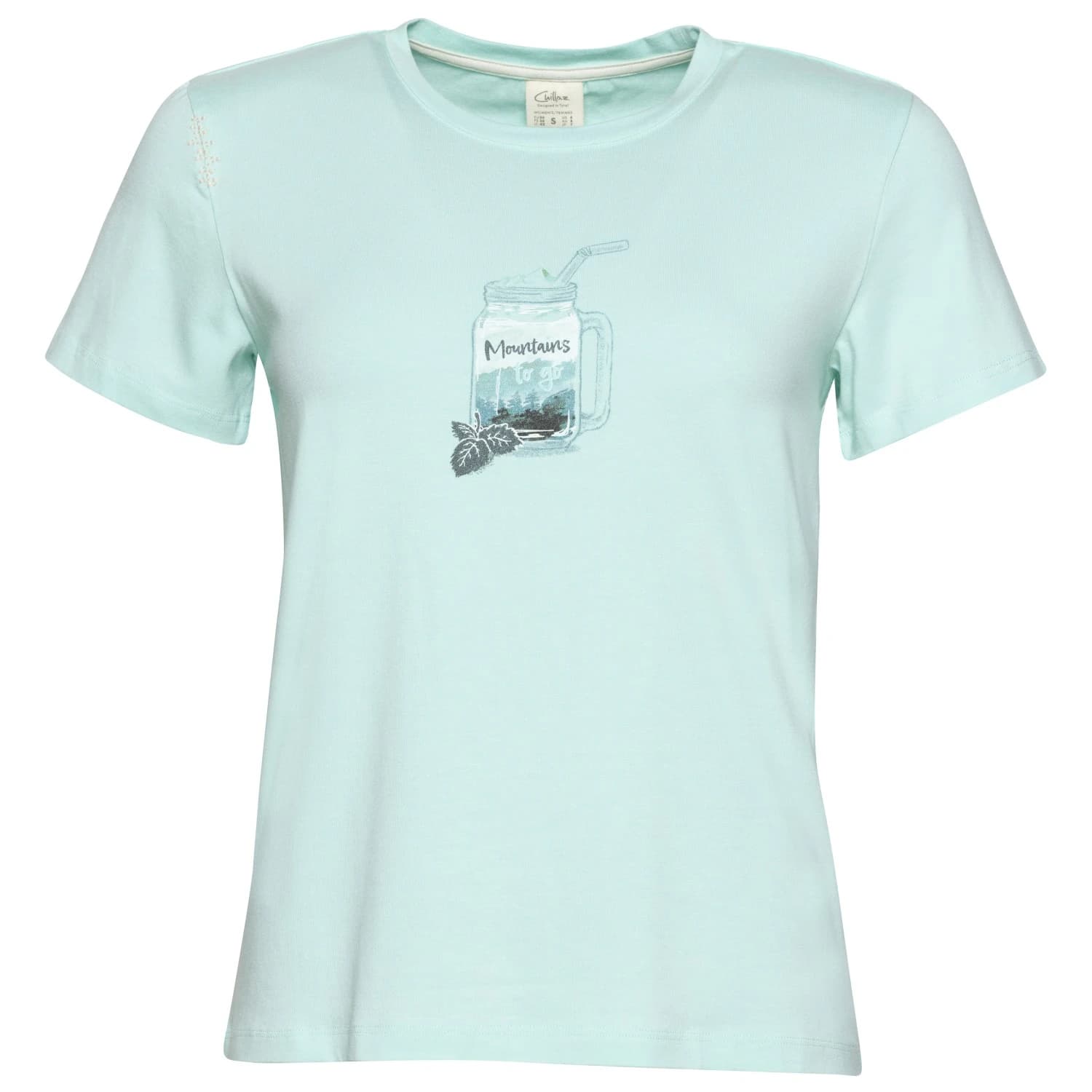 Дамска тениска Chillaz Women's Iseo Mountains To Go T-shirt - Mint