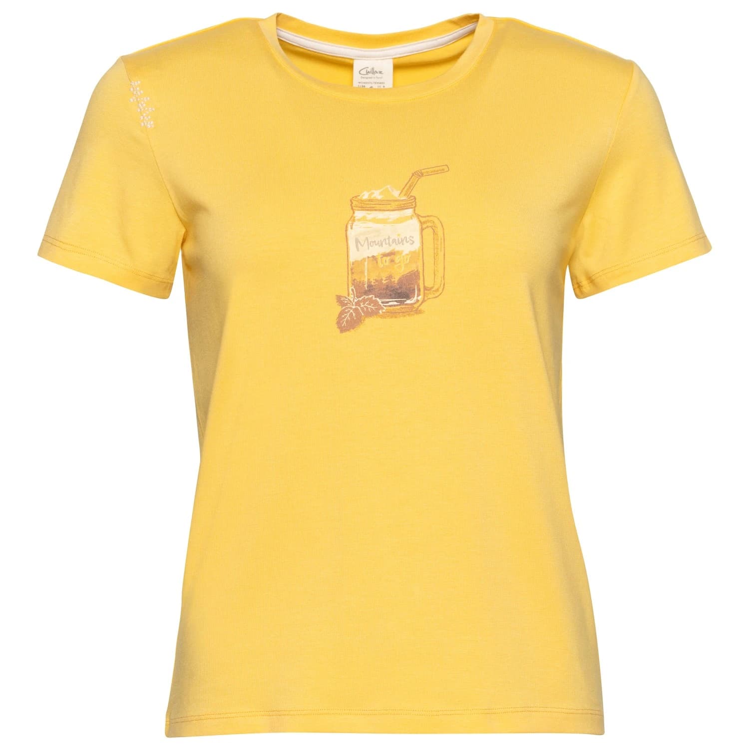 Дамска тениска Chillaz Women's Iseo Mountains To Go T-shirt - Yellow