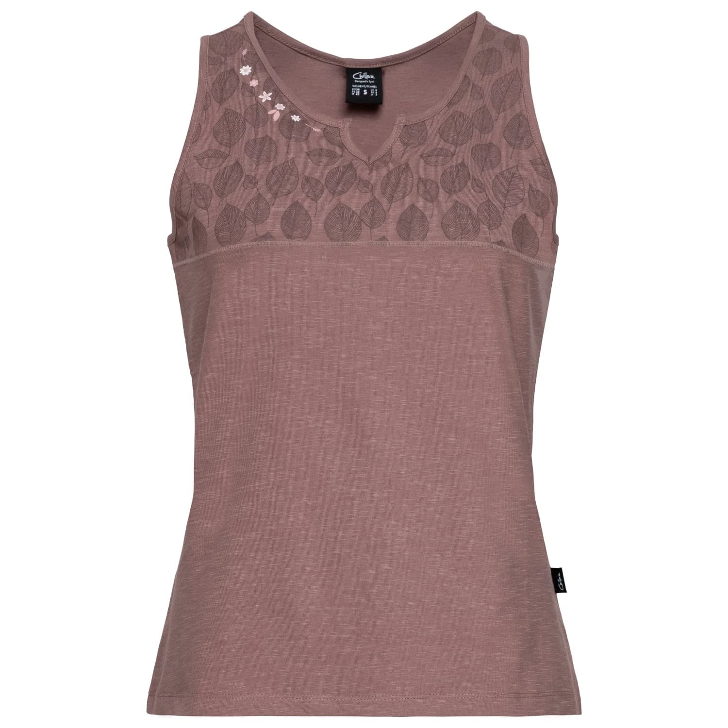 Дамски топ Chillaz Women's Korfu Leaves Top - Wine