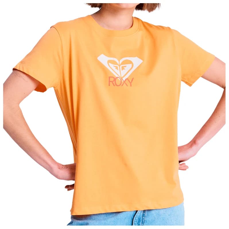 Дамска тениска Roxy Women's Ocean Road Art T-shirt - Papaya