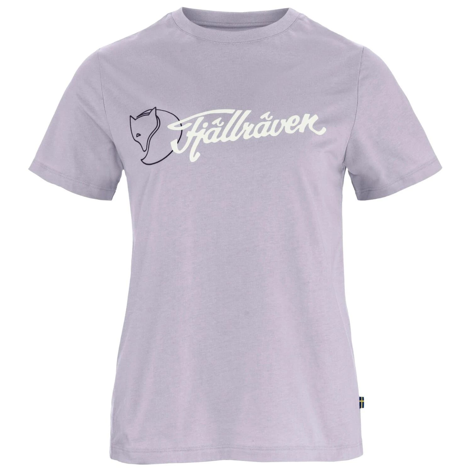 Дамска тениска Fjällräven Women's Archive Logo T-Shirt - Lavender Mist