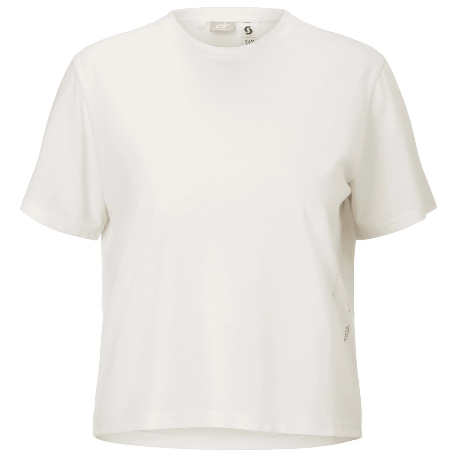 Дамска тениска Scott Women's Tee Endurance Dri S/S Running shirt - Cotton White / Pastel