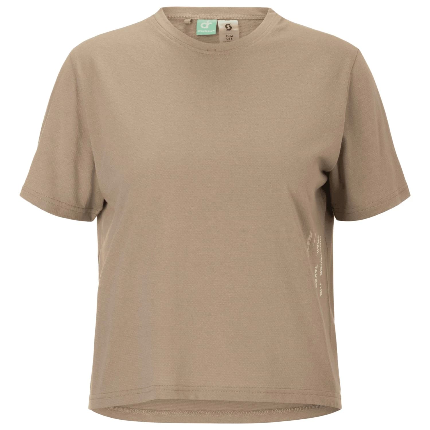 Дамска тениска Scott Women's Tee Endurance Dri S/S Running shirt - Toast Beige / Cotton White