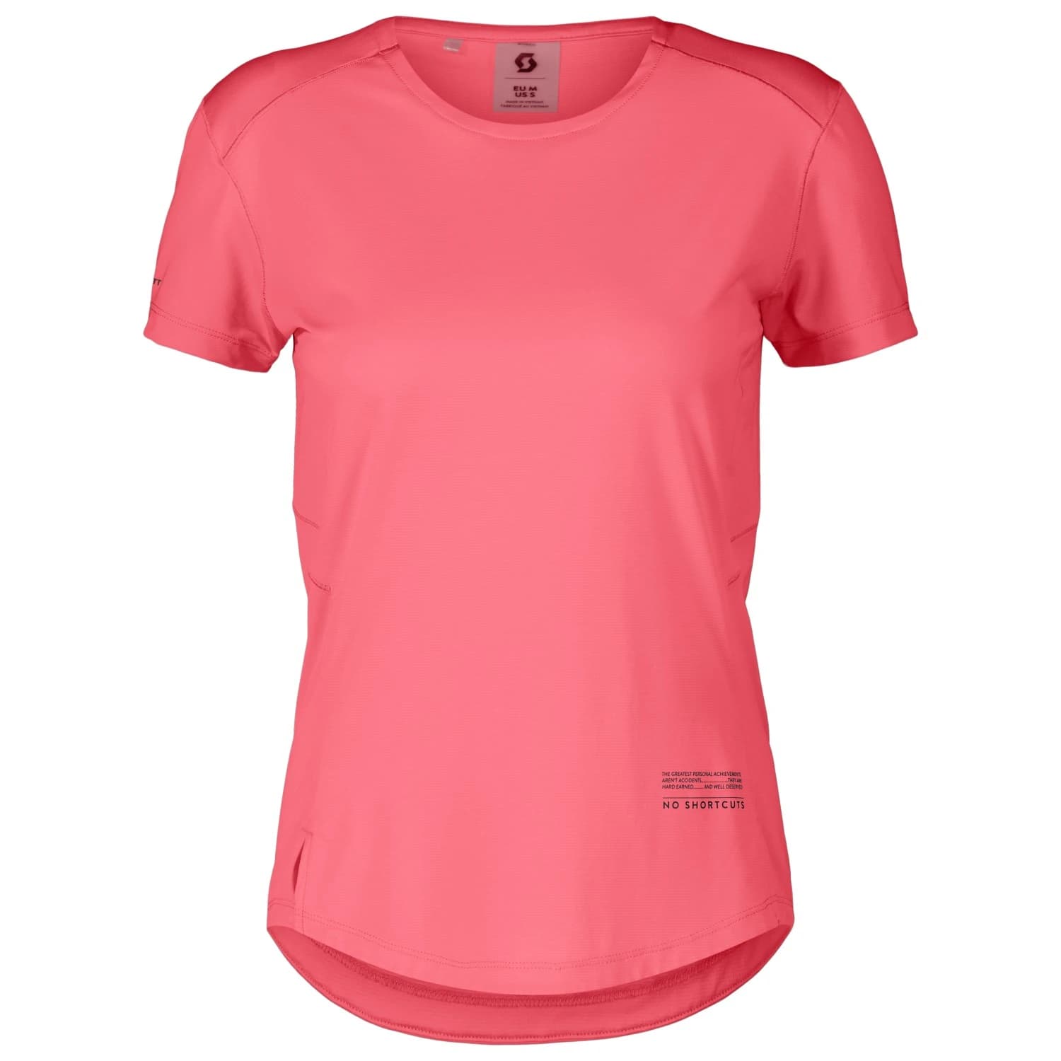 Дамска тениска Scott Women's Tee Endurance Tech S/S Running shirt - Digital Pink