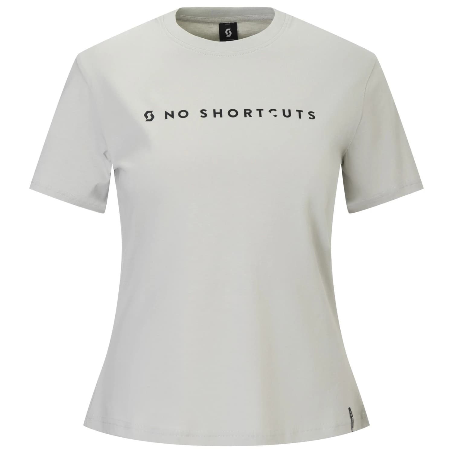 Дамска тениска Scott Women's Tee No Shortcuts S/S T-shirt - Spray Grey