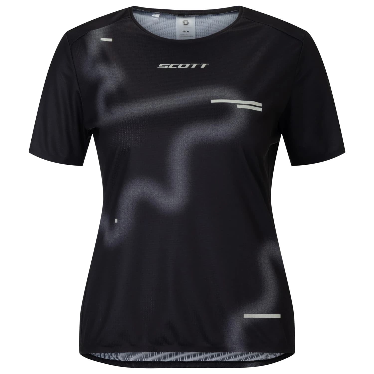 Дамска тениска Scott Women's Tee Rc Run S/S Running shirt - Black / Spray Grey