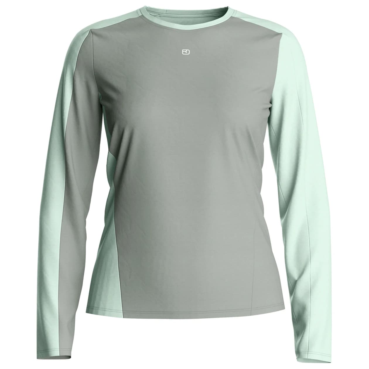 Дамска мериносова блуза Ortovox Women's 120 Cool Tec Fast Upward L/S Merino shirt - Green Sage