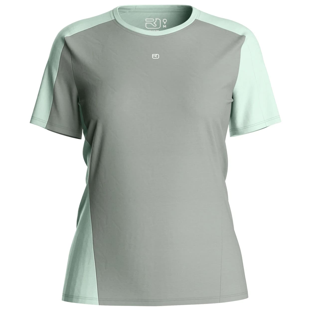 Дамска мериносова блуза Ortovox Women's 120 Cool Tec Fast Upward T-Shirt Merino shirt - Green Sage
