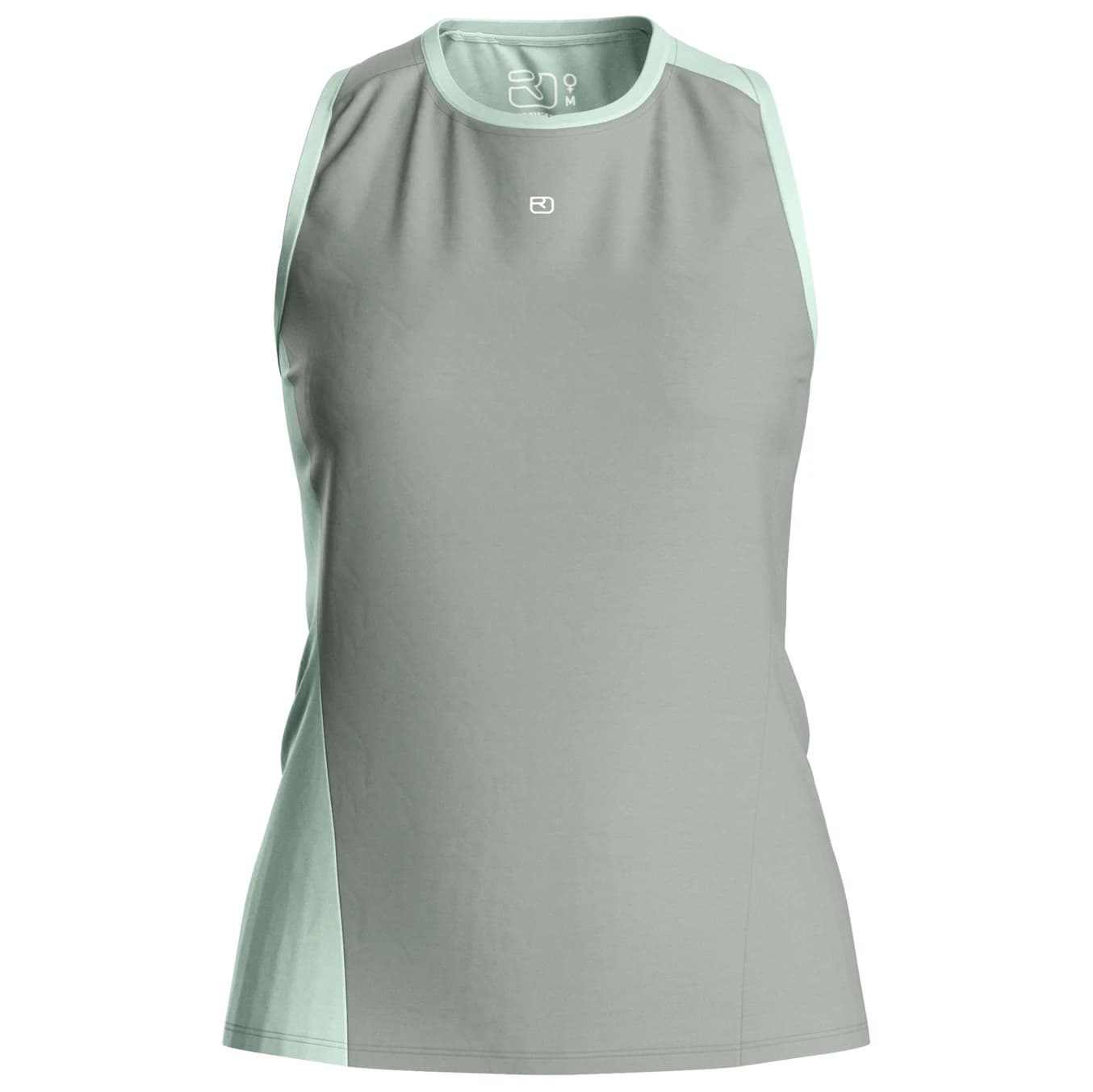 Дамска мериносова блуза Ortovox Women's 120 Cool Tec Fast Upward Top Merino shirt - Green Sage