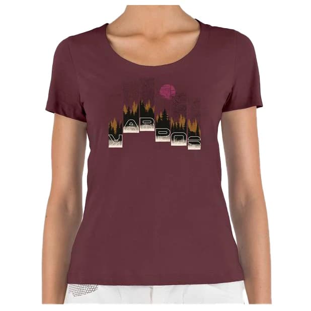 Дамска тениска Karpos Women's Bosco T-Shirt - Vineyard