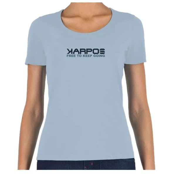 Дамска тениска Karpos Women's Loma Cotton T-Shirt - Niagara