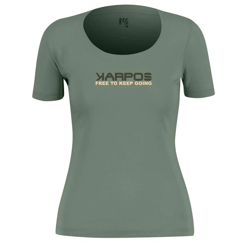 Дамска тениска Karpos Women's Loma Cotton T-Shirt - Sea Spray