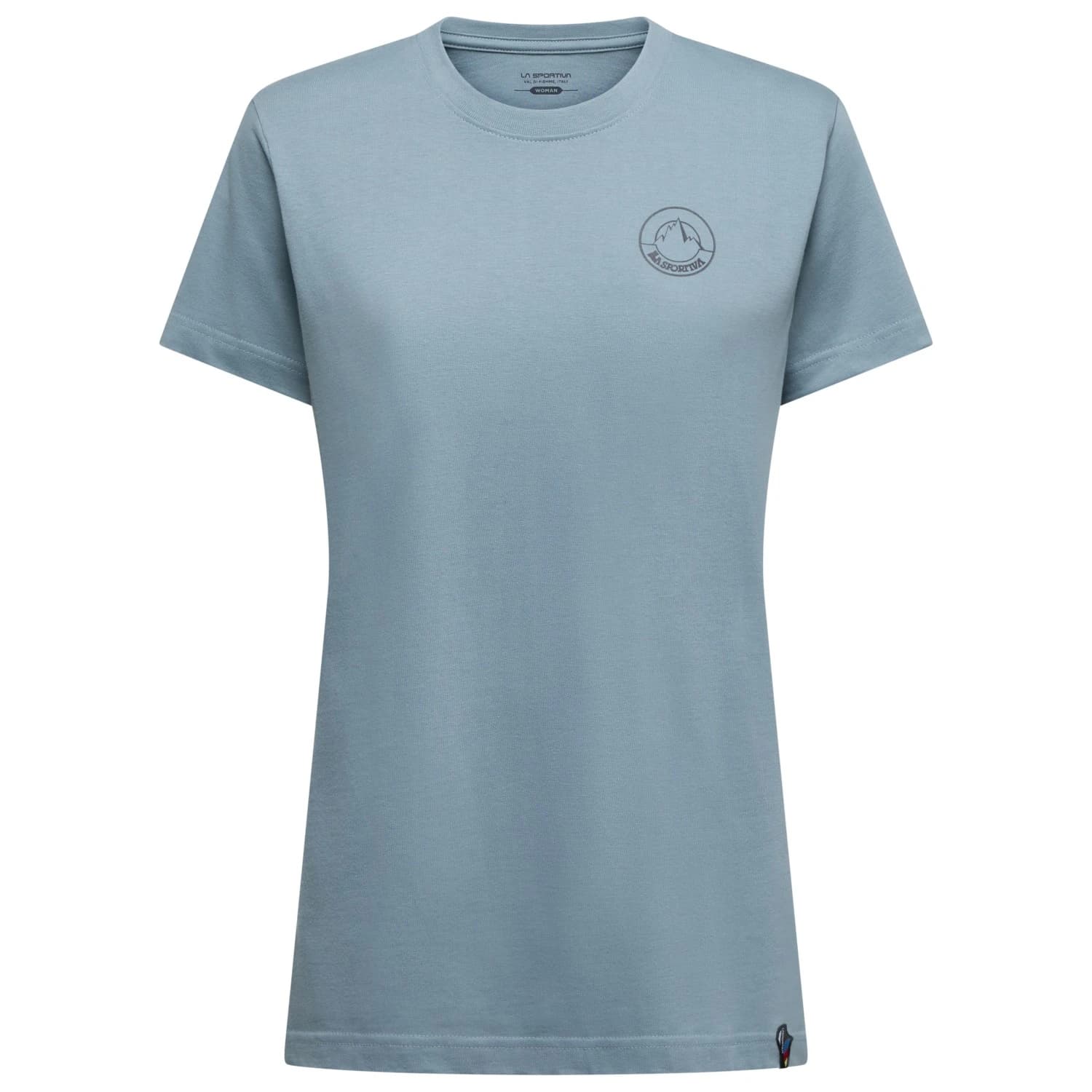 Дамска тениска La Sportiva Women's Circle Logo T-Shirt - Limestone / Night Sky