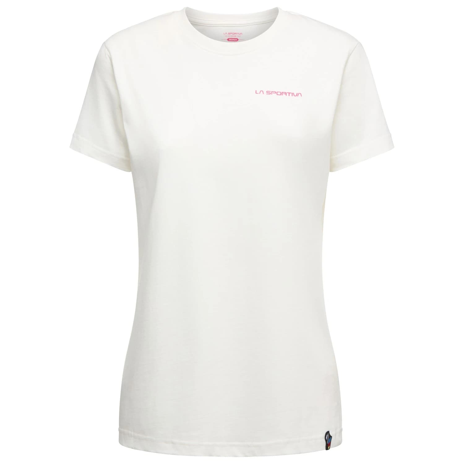 Дамска тениска La Sportiva Women's Crimp T-Shirt - Chalk / Azalea