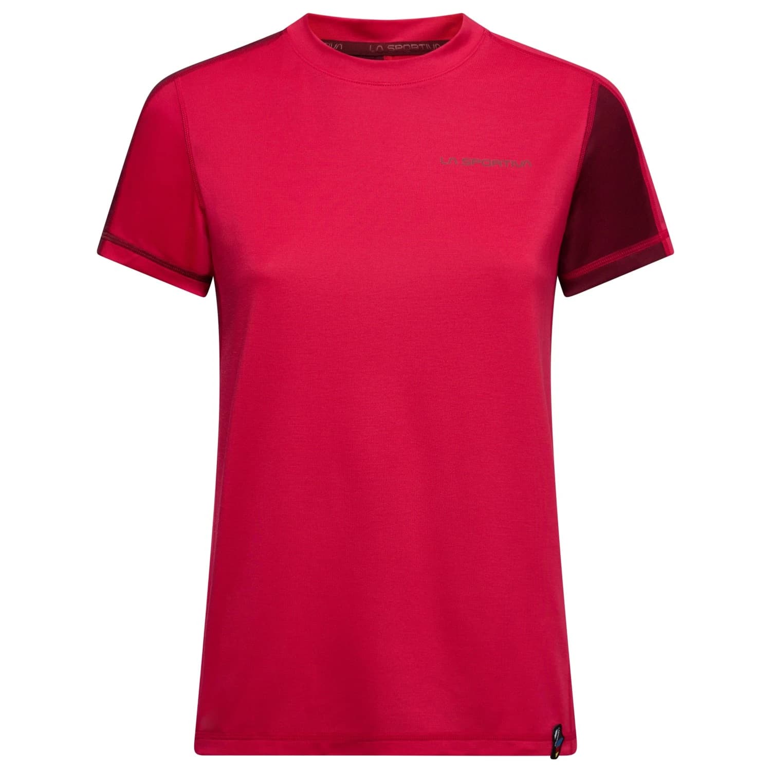 Дамска тениска La Sportiva Women's Just Right T-Shirt - Azalea / Redwood