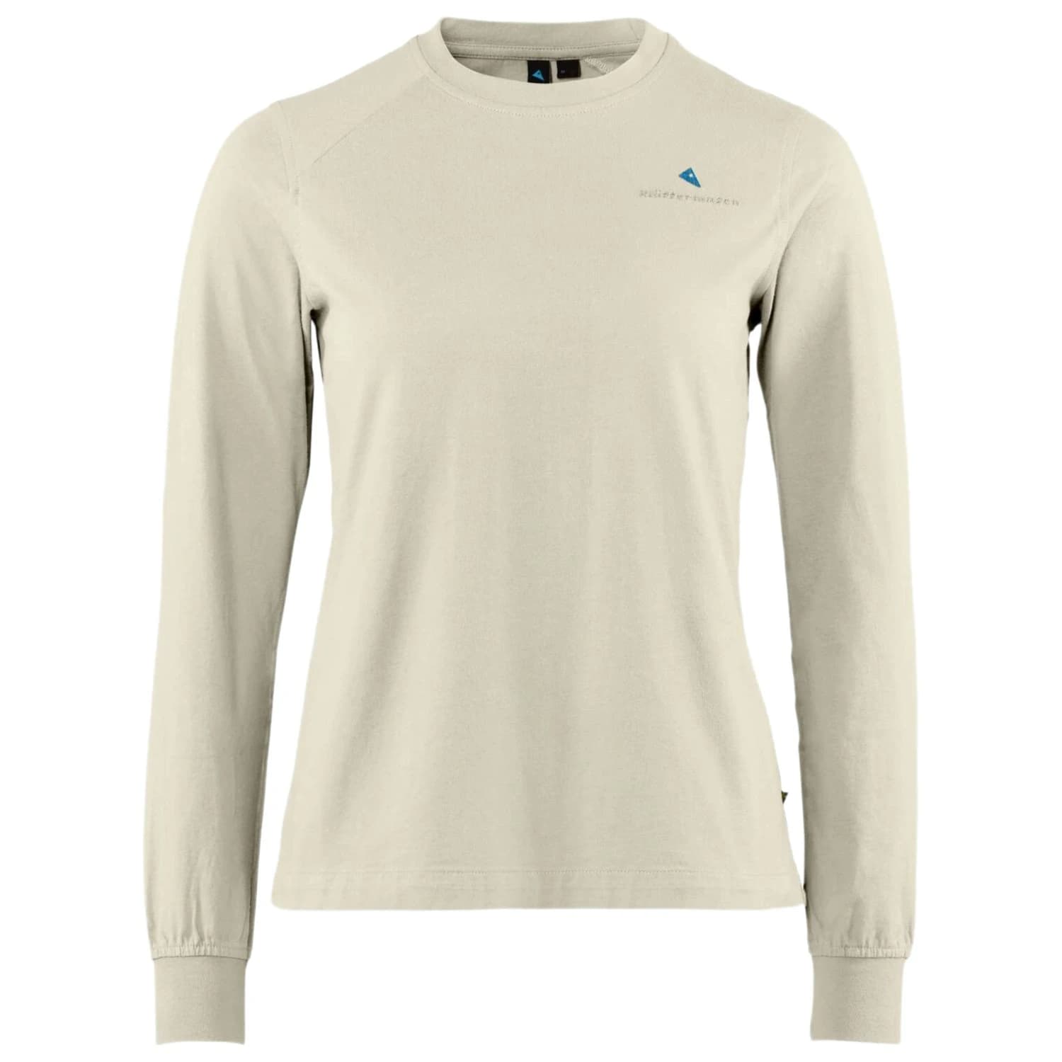 Дамска тениска Klättermusen Women's Root Logo L/S Tee Longsleeve - Clay