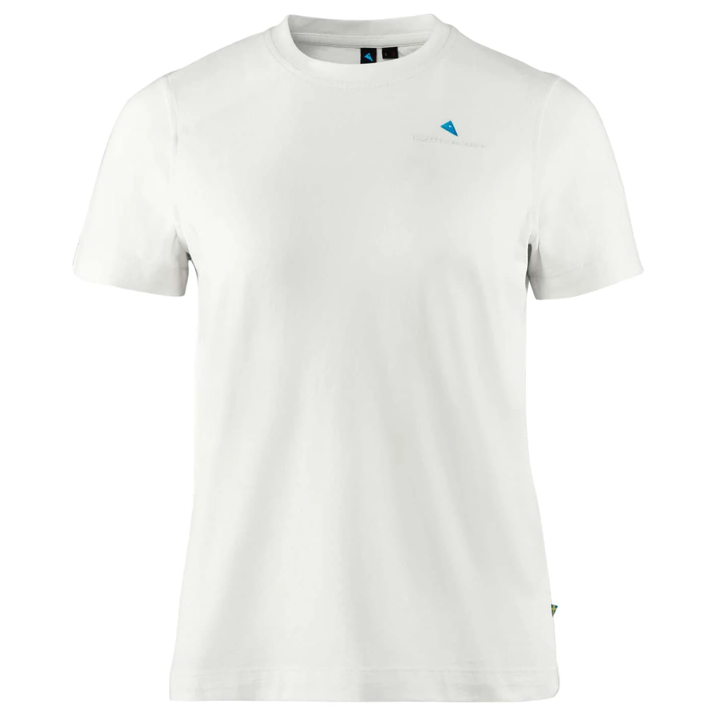 Дамска тениска Klättermusen Women's Root Logo S/S Tee T-shirt - Snow