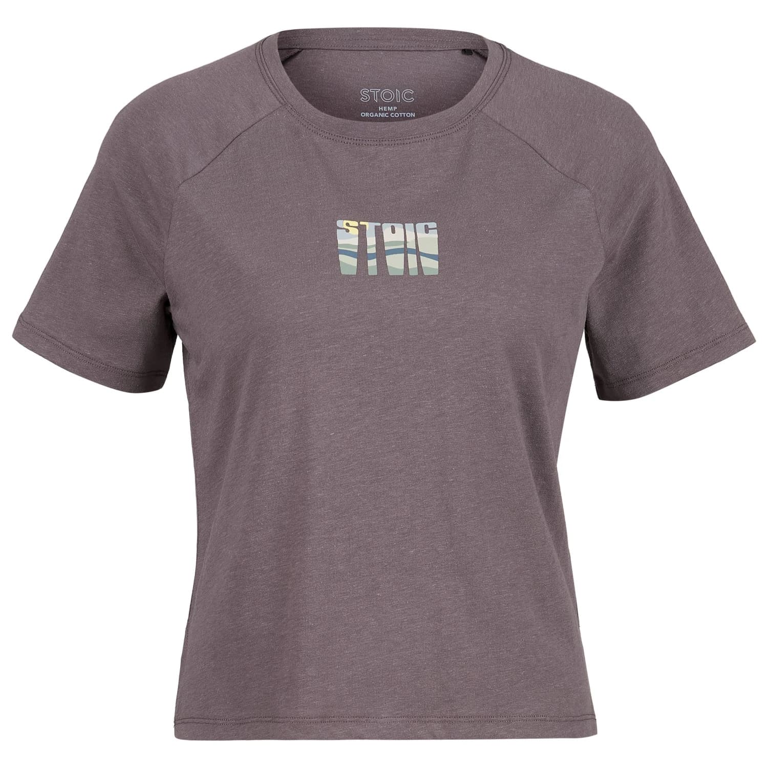 Дамска тениска Stoic Women's Hemp30 UtbySt. Crop Tee T-shirt - Dark Purple