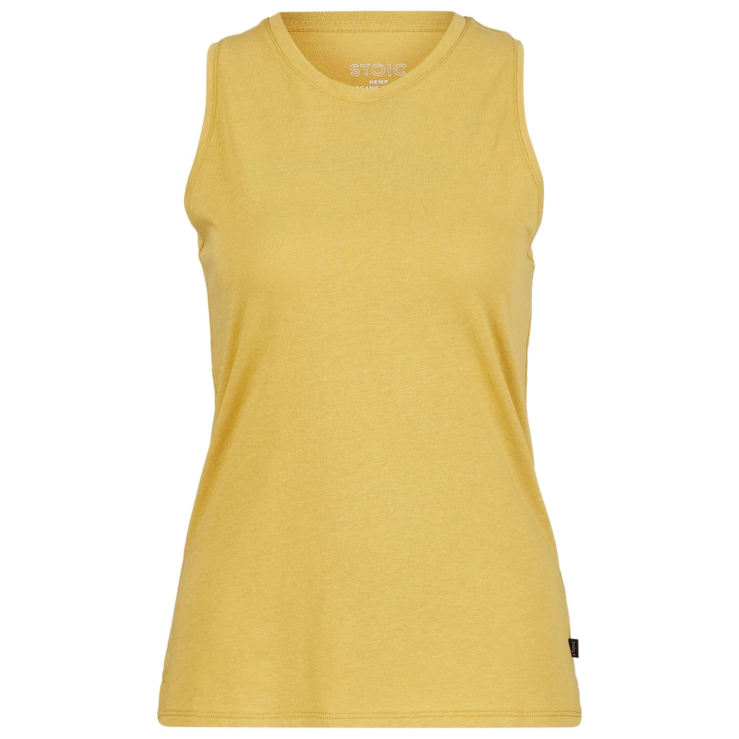 Дамски потник с широка презрамка Stoic Women's Hemp30 UtbySt. Tank Tank top - Curry Yellow