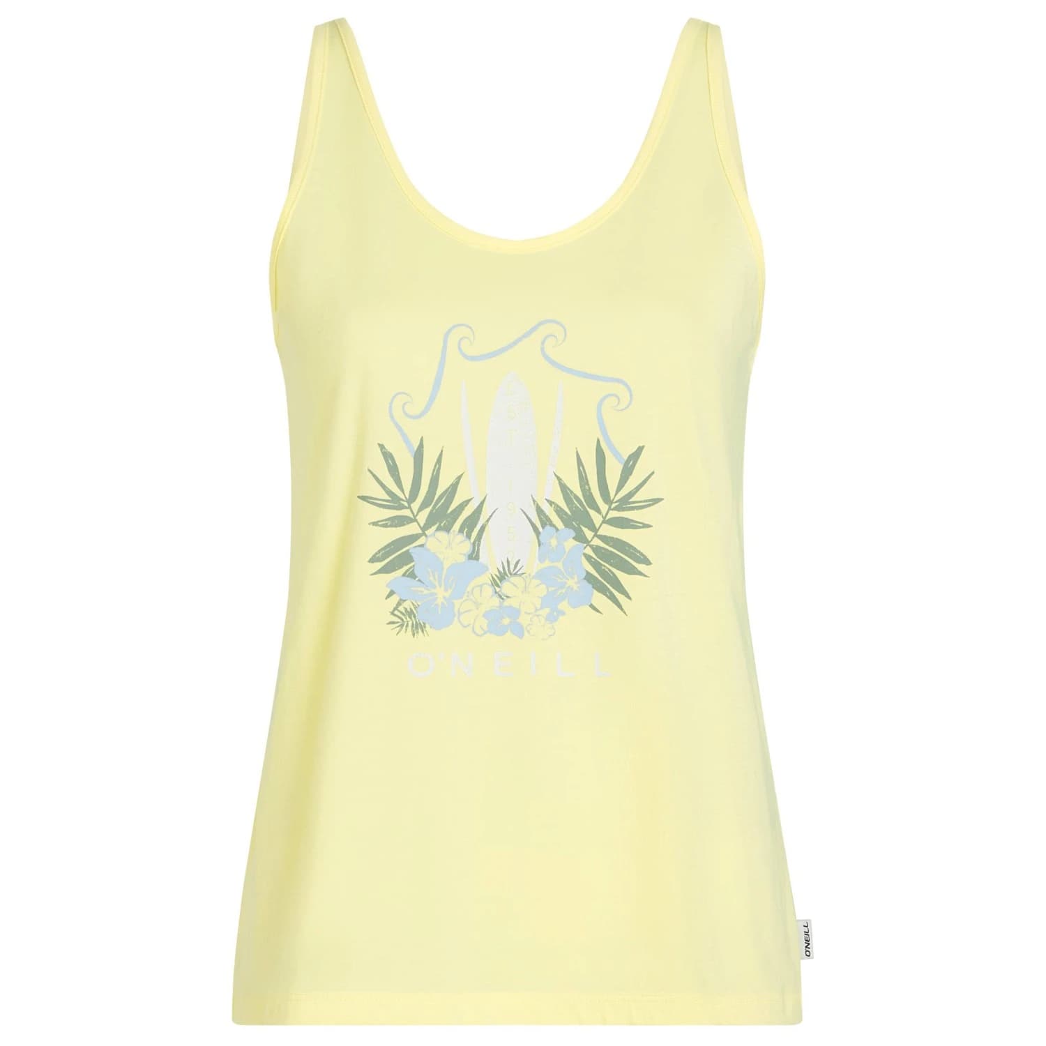 Дамски топ O'Neill Women's Graphic Tanktop - Rainforest Dew