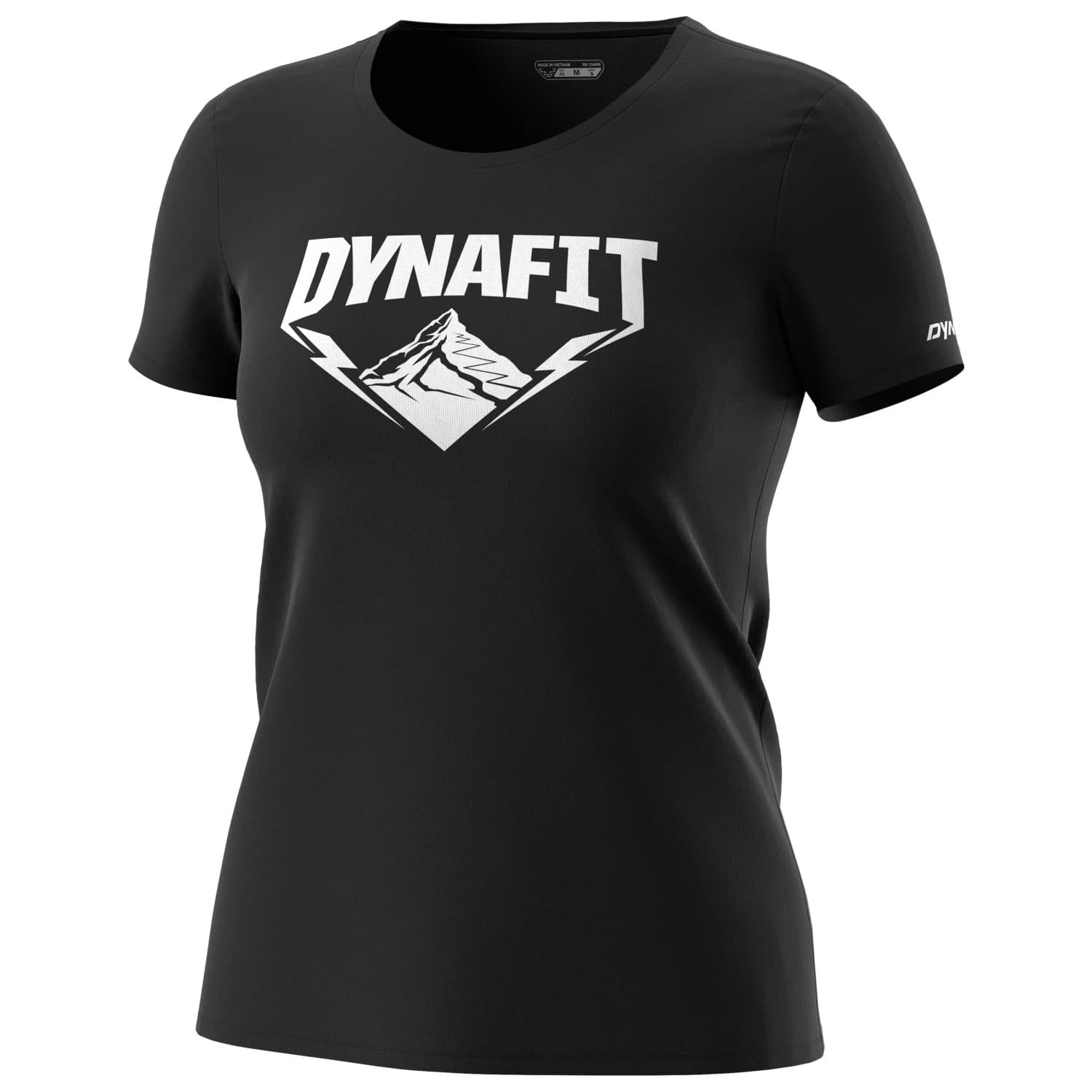 Дамска тениска Dynafit Women's Graphic Co S/S Tee T-shirt - Black Out / Hardcore