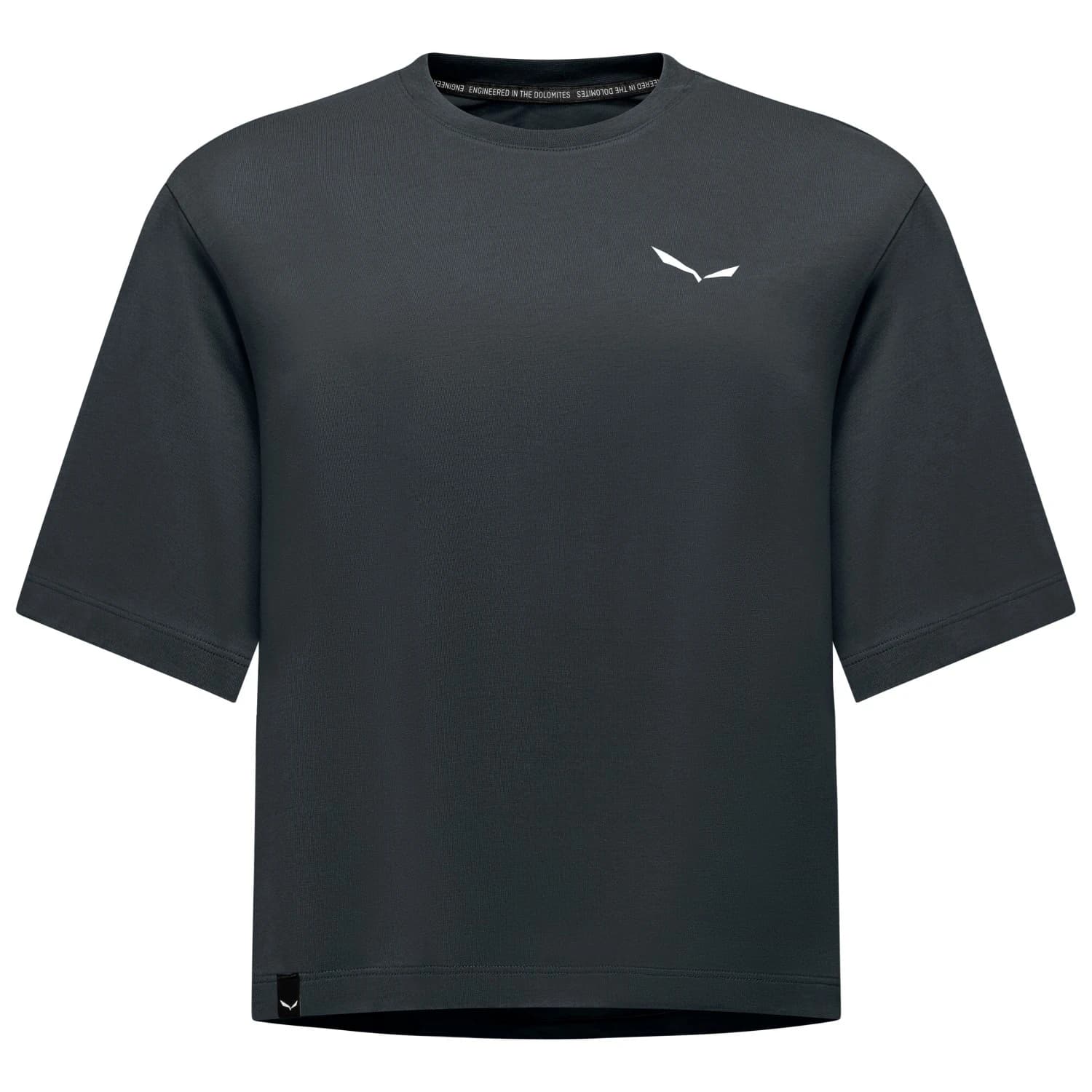 Дамска спортна тениска Salewa Women's Eagle Loose T-Shirt Sport shirt - Black Out