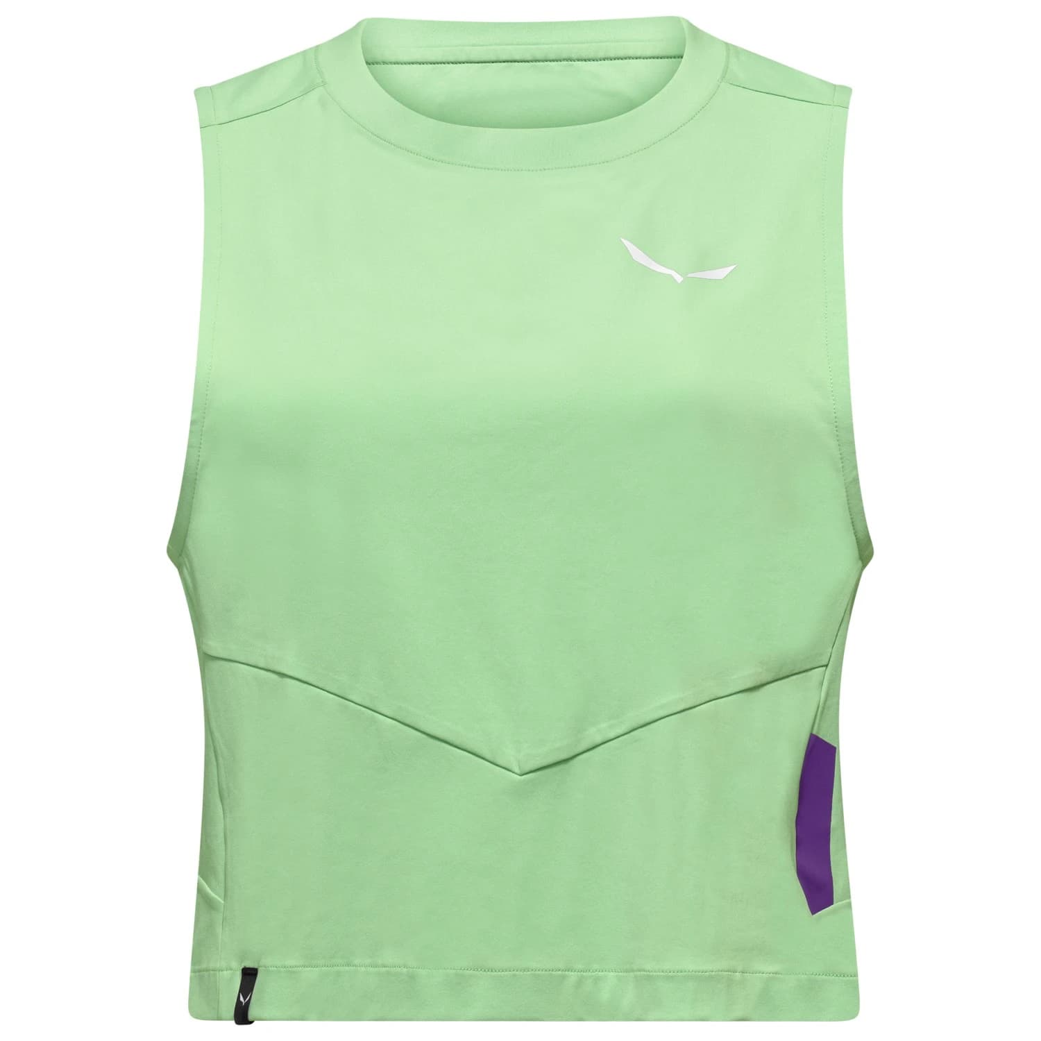 Дамски потник с широка презрамка Salewa Women's Pedroc Dry Light Tank Tank top - Pastel Green