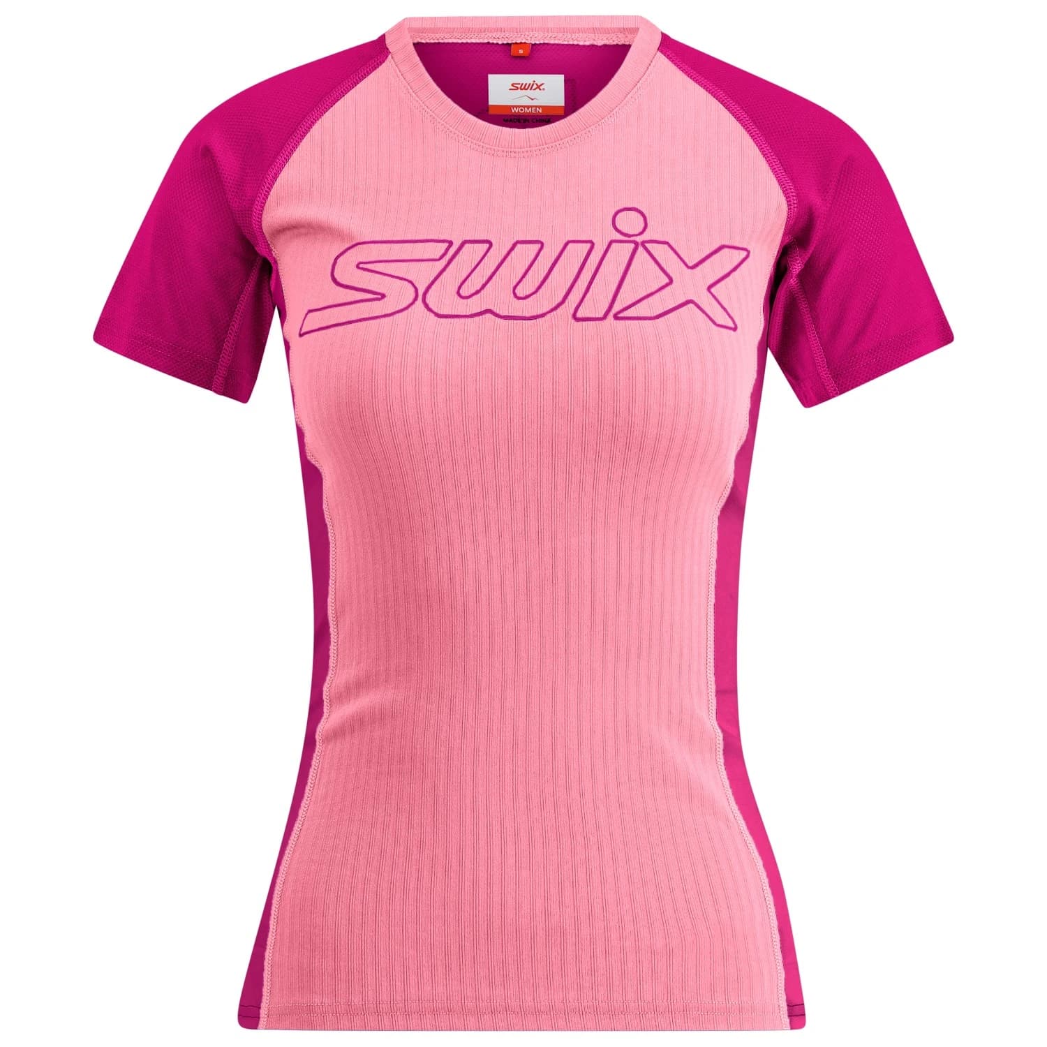Дамска тениска Swix Women's Racex Light Short Sleeve Running shirt - Sakura / Peony