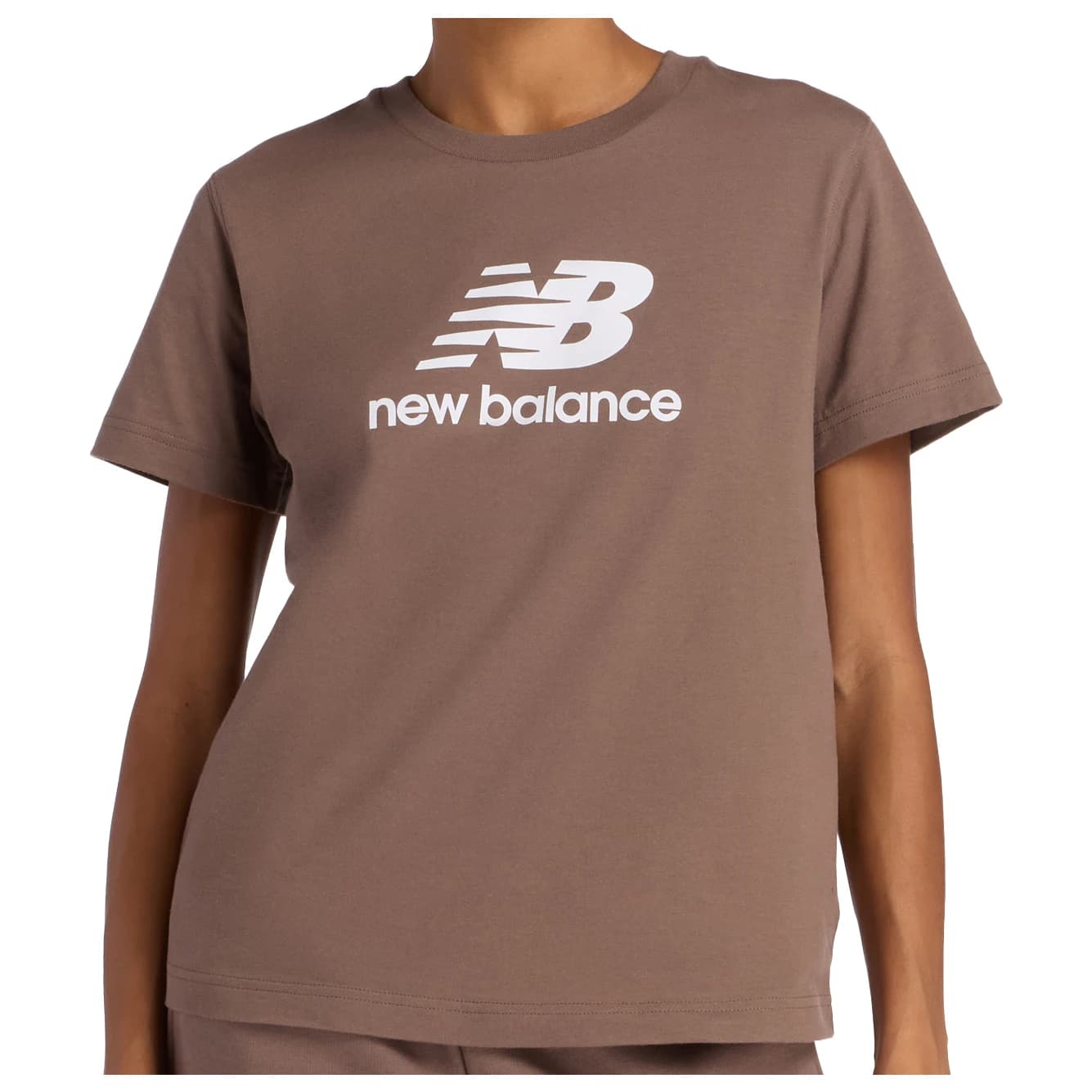 Дамска тениска New balance Women's Sport Essentials Jersey Logo T-Shirt - Cortado