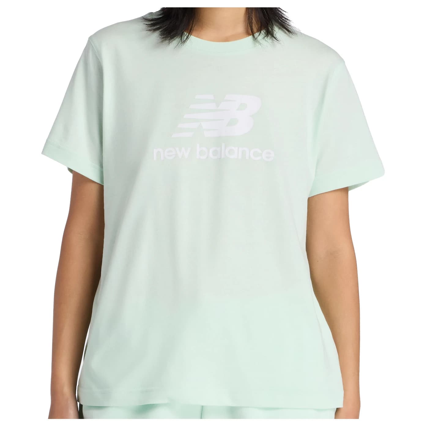 Дамска тениска New Balance Women's Sport Essentials Jersey Logo T-Shirt - Cosmic Jade