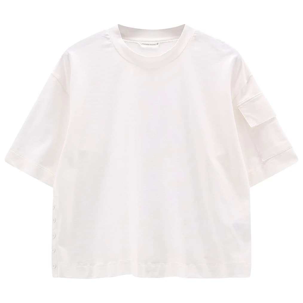 Дамска тениска Jeanne Baret Women's Polynesia T-Shirt - B.Co Gesso / White