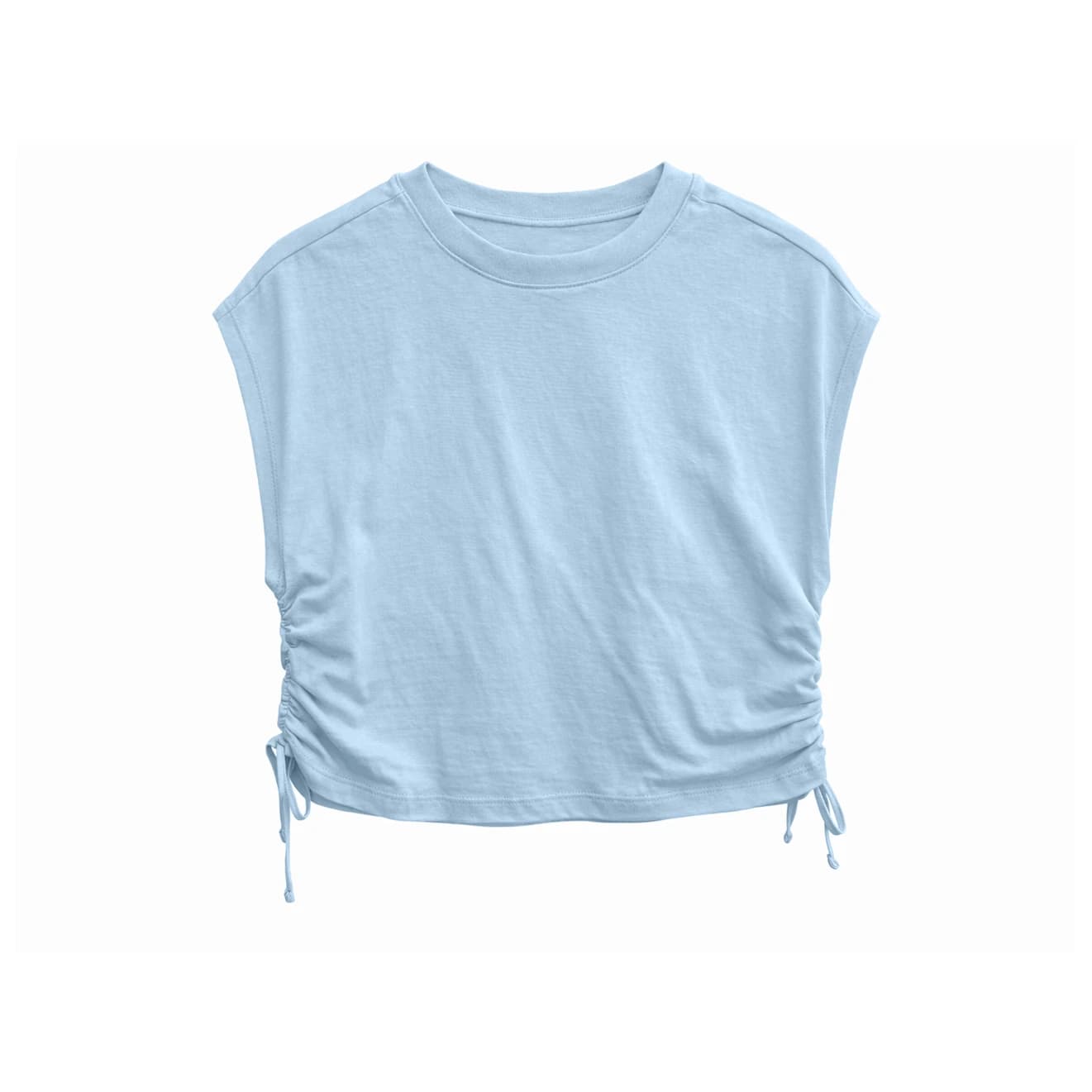 Дамски топ Mazine Women's Tie Detail T-Shirt Top - Foggy Blue