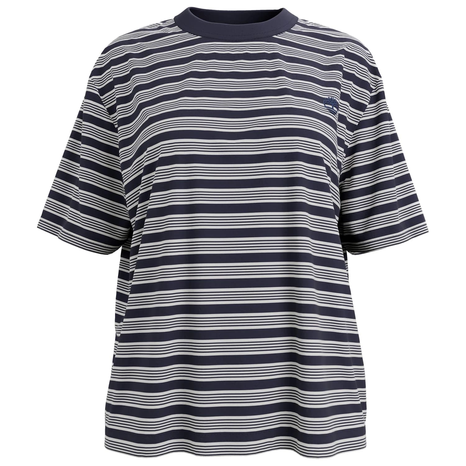 Дамска тениска Timberland Women's Stripe S/S Tee T-shirt - Peacoat Yd