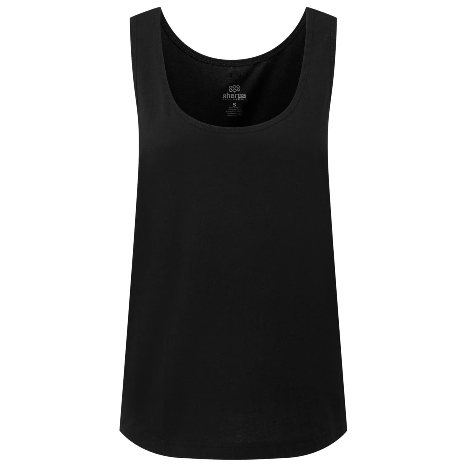 Дамски топ Sherpa Women's Jutnu Scoop Neck Tank Top - Black