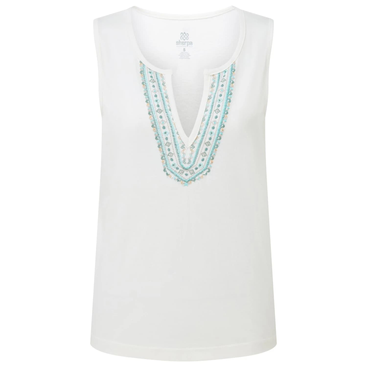 Дамски топ Sherpa Women's Kalindi Tank Top - Katha White