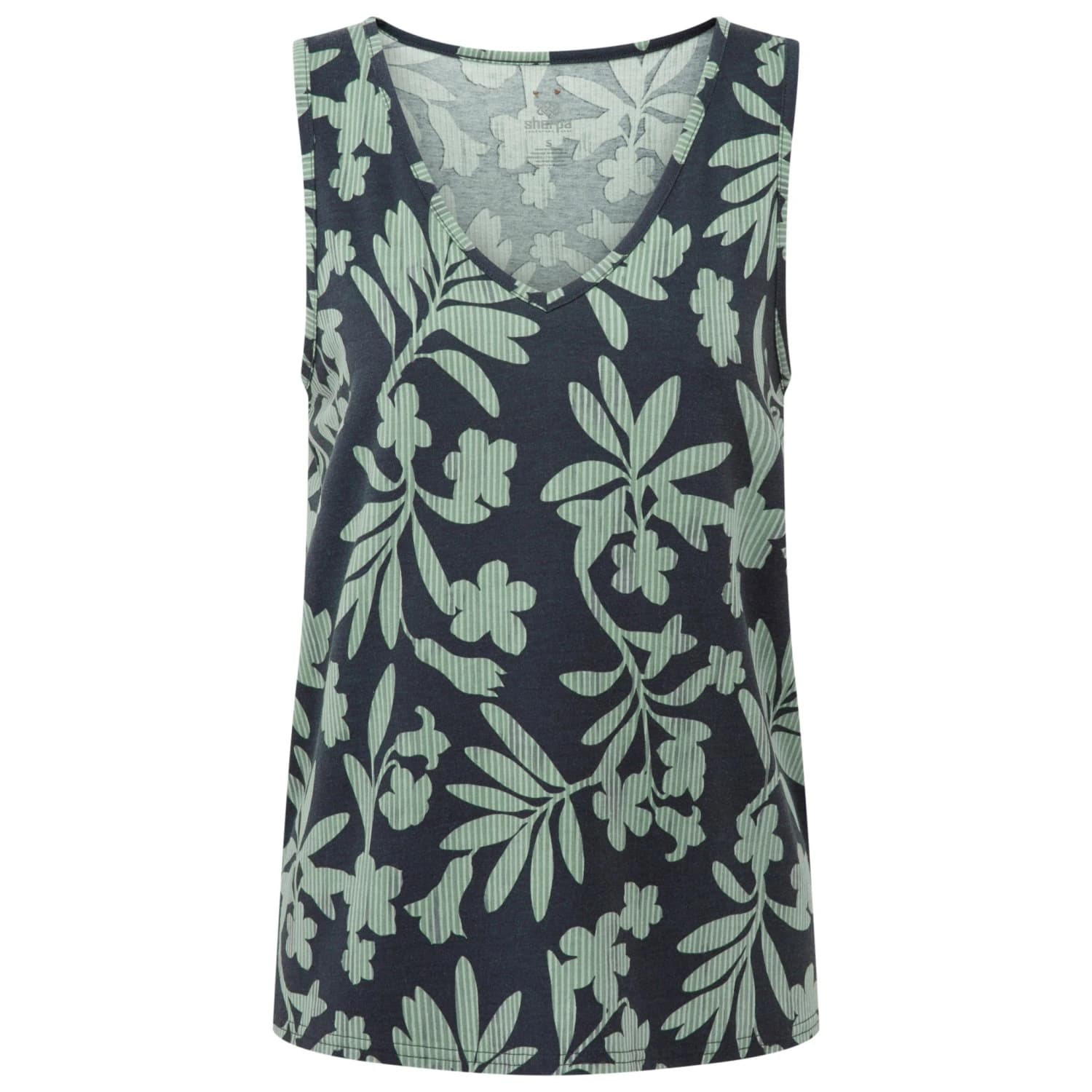 Дамски топ Sherpa Women's Neha V-Neck Tank Top - Black Gurans