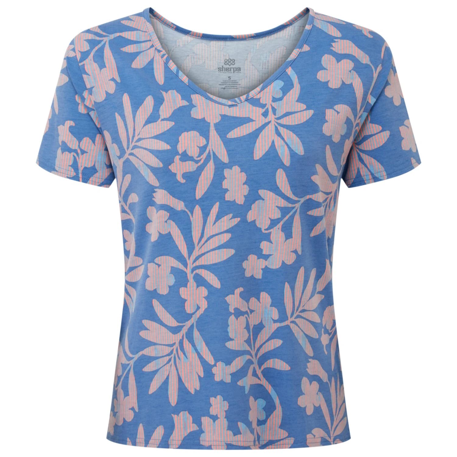 Дамска тениска Sherpa Women's Neha V-Neck Tee T-shirt - Seaport Gurans