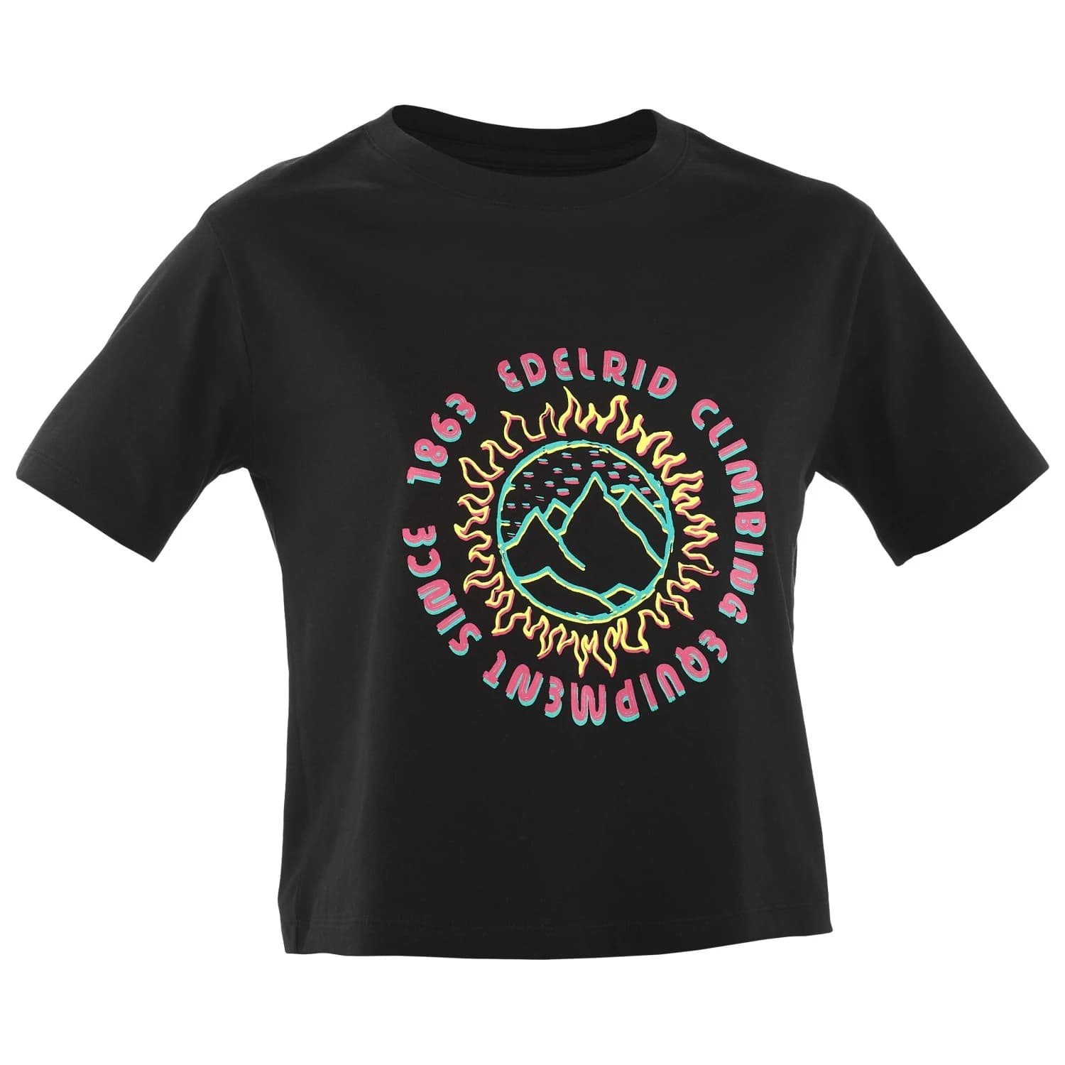 Дамска тениска Edelrid Women's Crimp T-shirt - Night