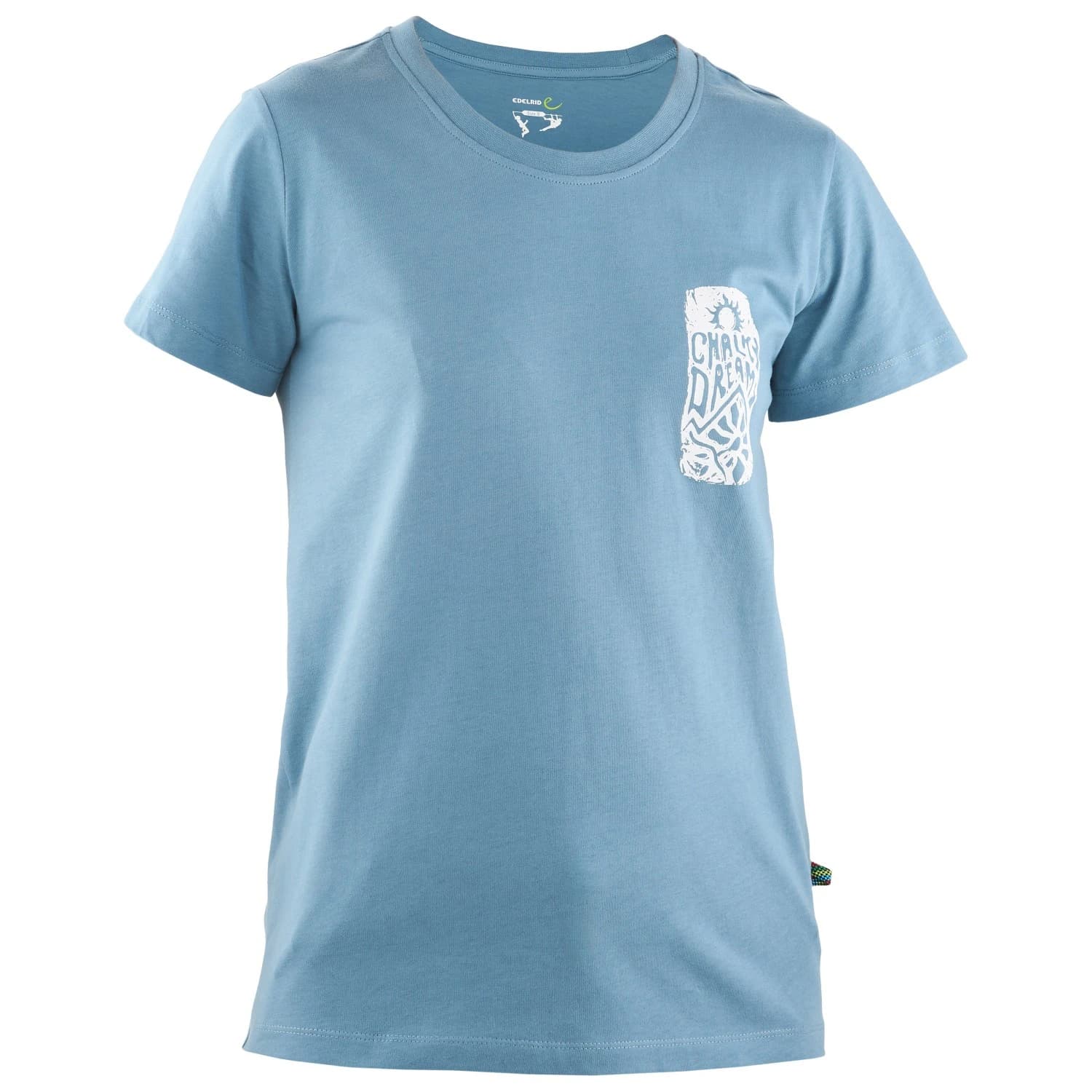 Дамска тениска Edelrid Women's Highball VI T-shirt - Stone Blue