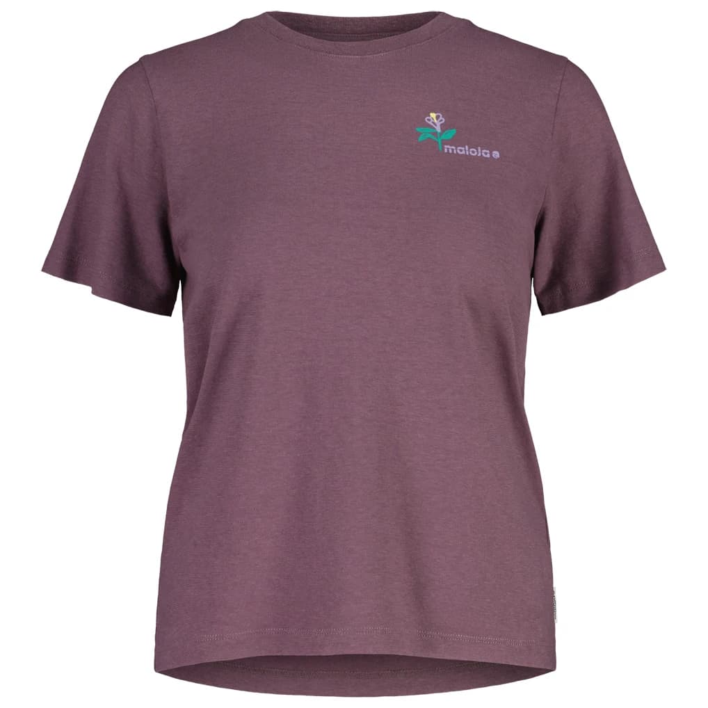Дамска тениска Maloja Women's AdamekM. T-shirt - Stormy Lilac