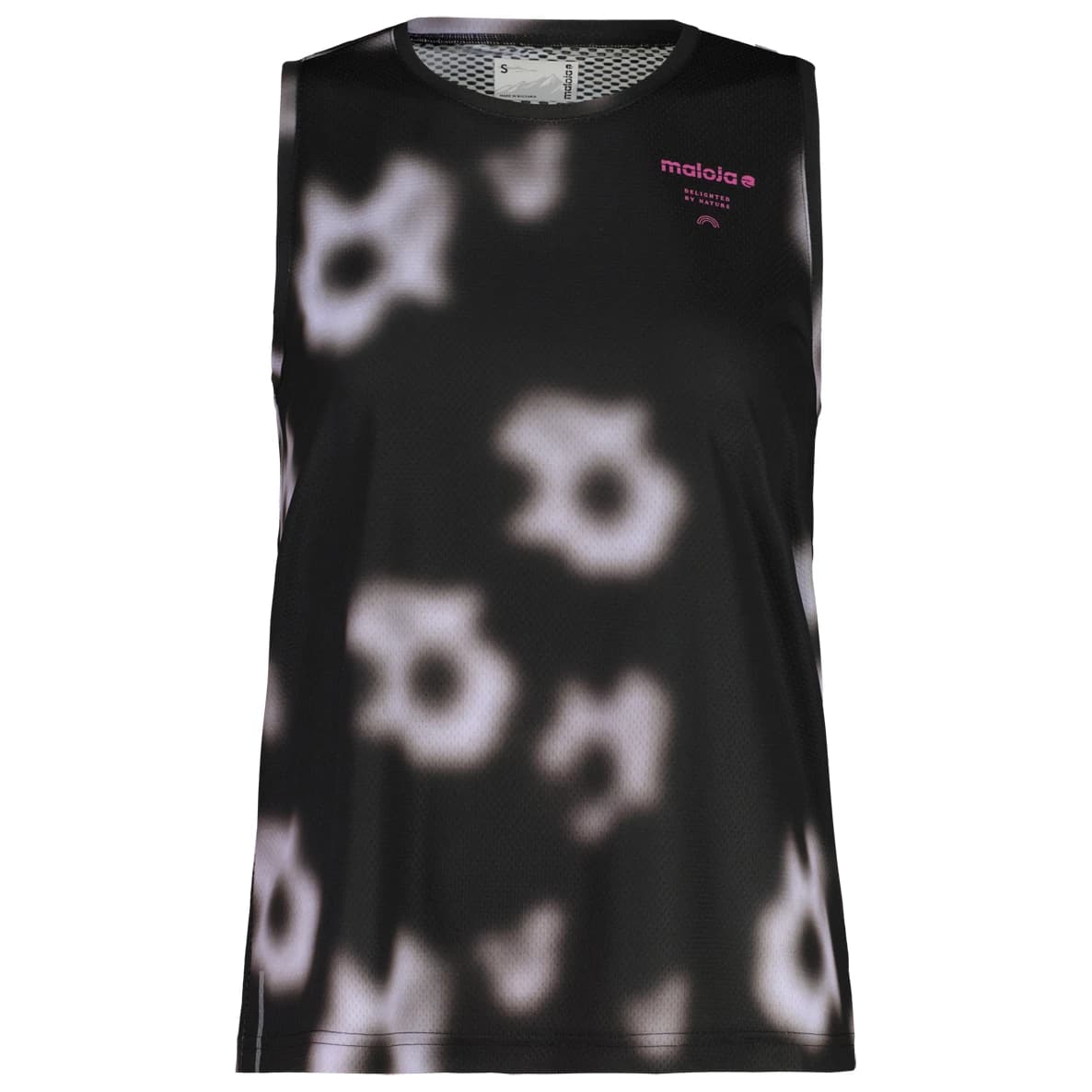Дамска тениска Maloja Women's ChampelM. Running shirt - Deep Black Shadow