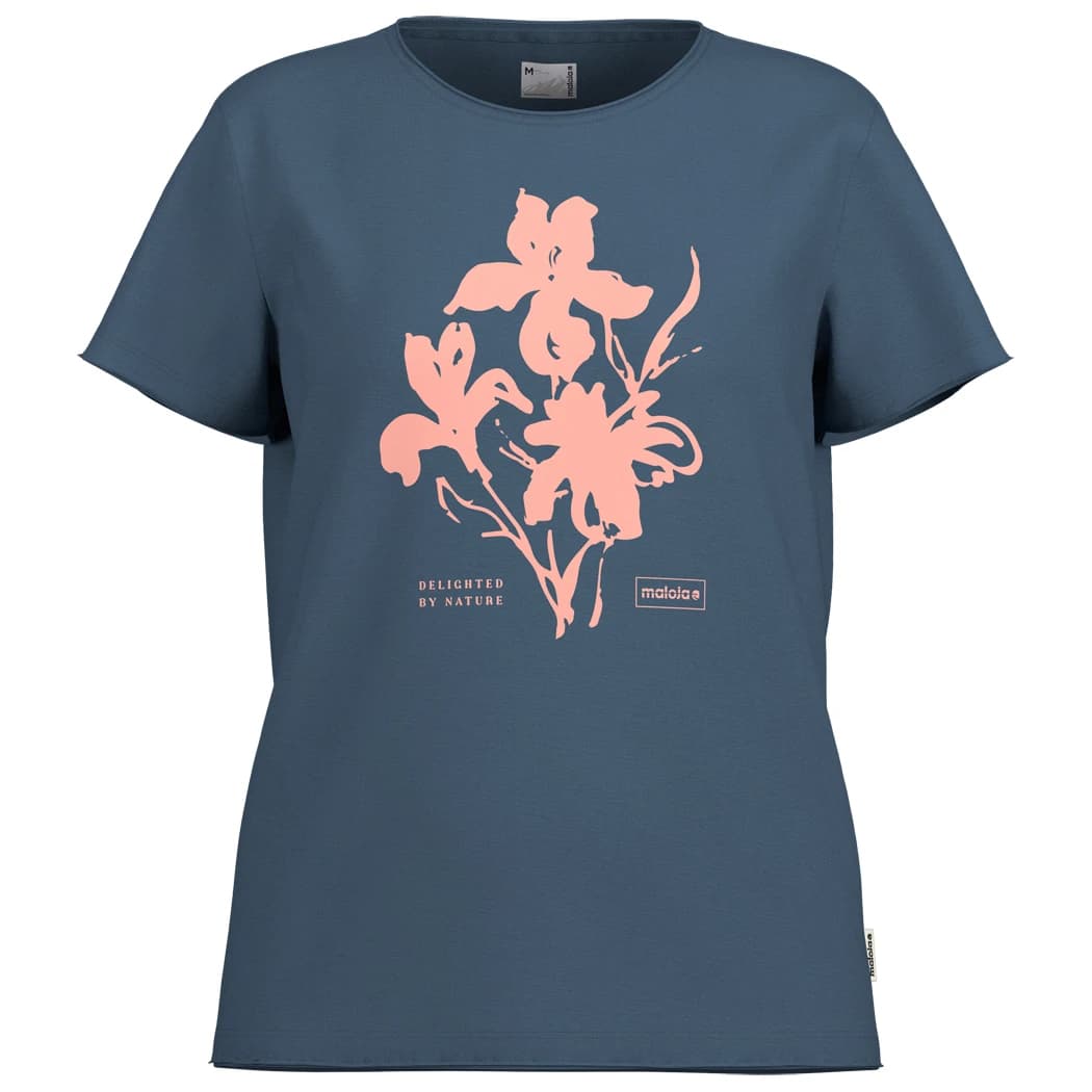 Дамска тениска Maloja Women's LilandM. T-shirt - Dusty Blue