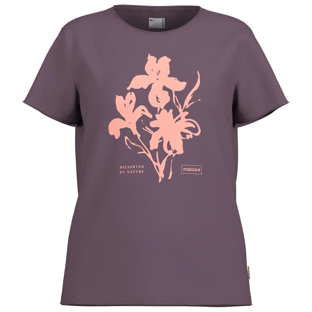 Дамска тениска Maloja Women's LilandM. T-shirt - Stormy Lilac